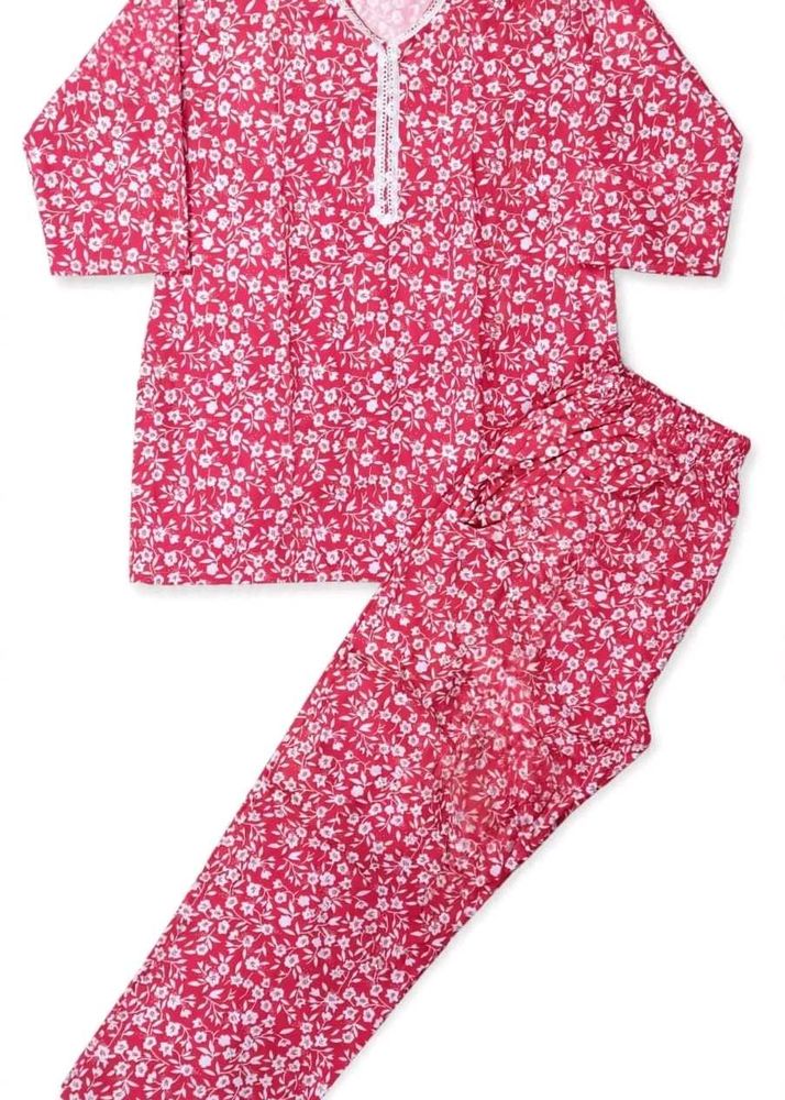 Floral Print Kurta and Pants Set