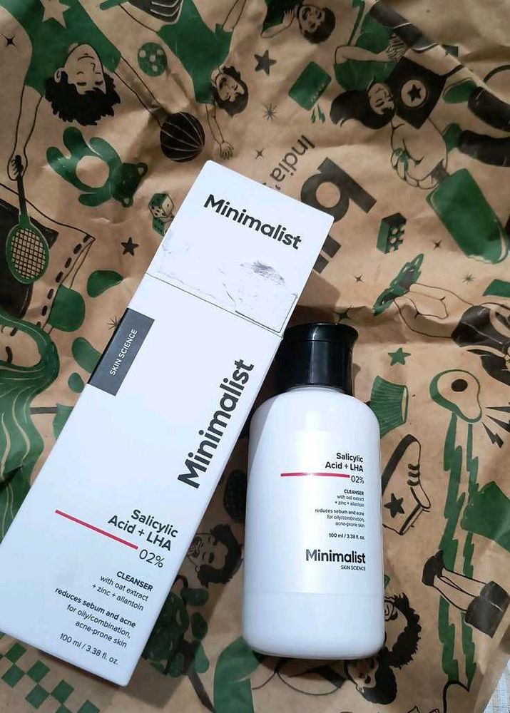 Minimalist Salicylic Acid + LHA Cleanser