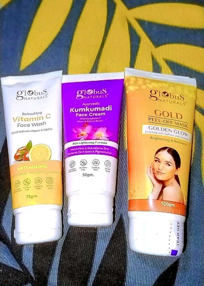 Globus Naturals Skin Care Trio
