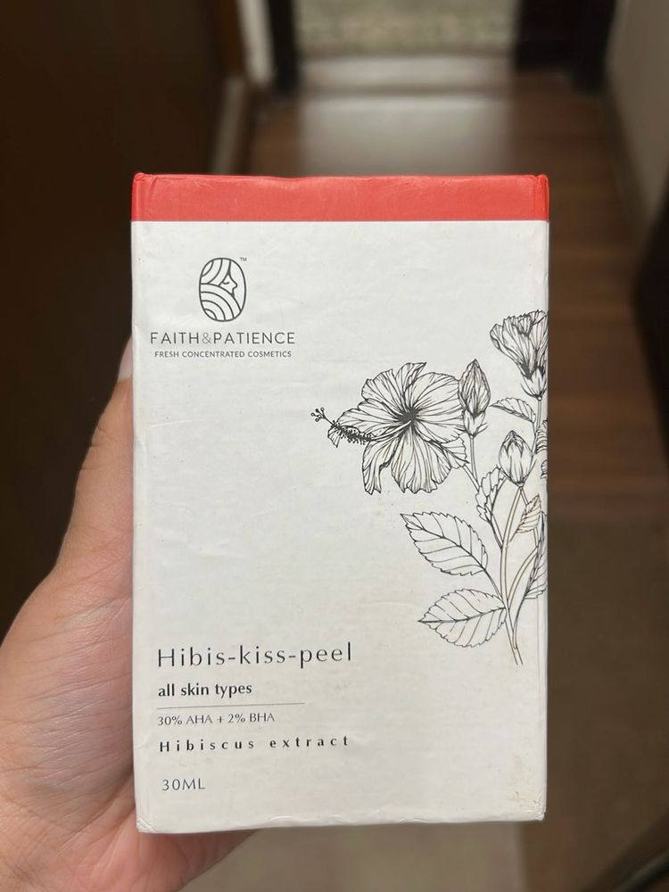 Faith&amp;Patience Hibis-kiss-peel