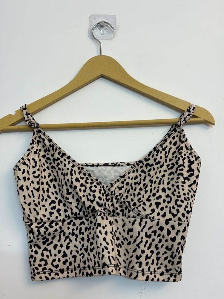 y2k cheetah top