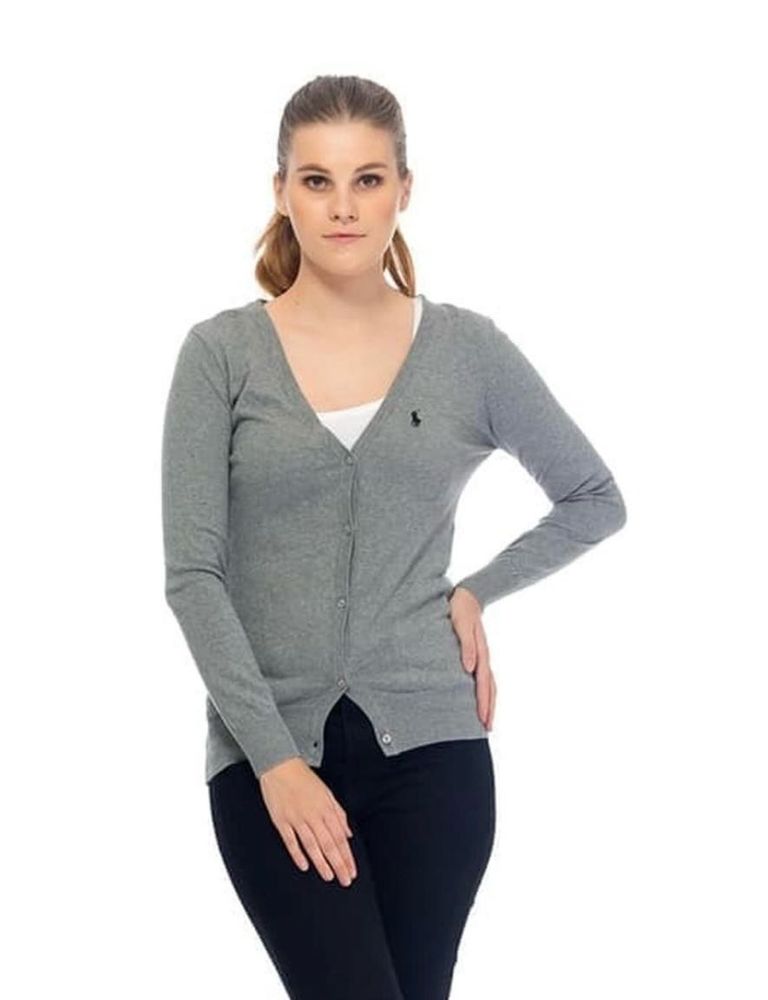 Grey Polo Ralph Lauren Cardigan