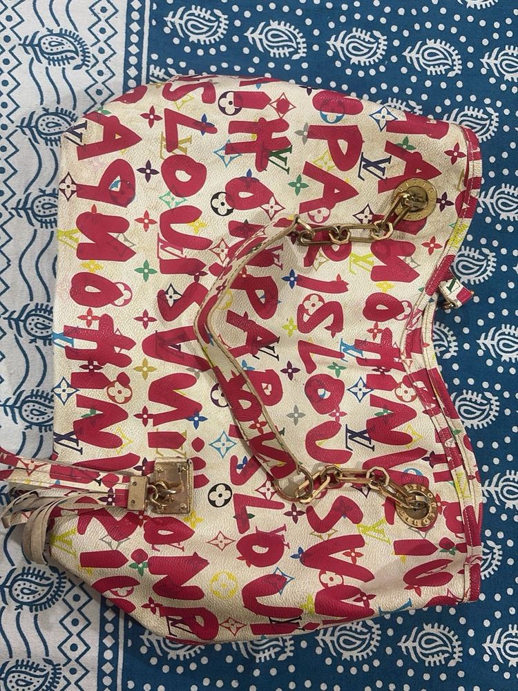 LV LOUIS VUITTON Graffiti Bag