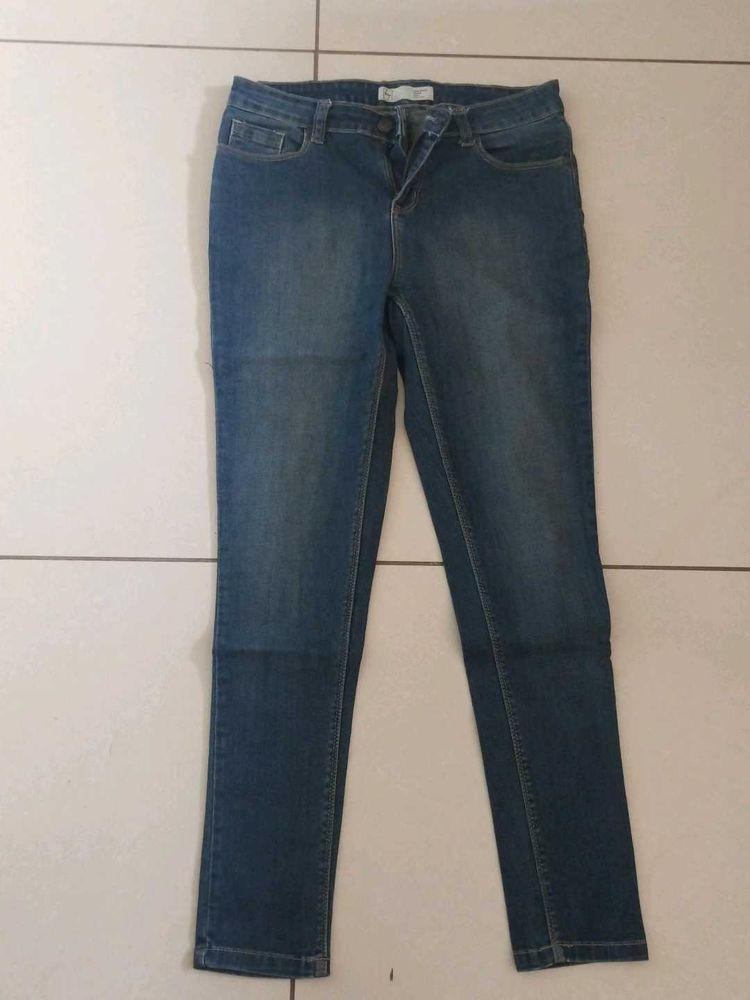 Classic Blue Denim Jeans