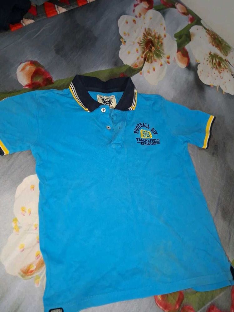 Blue Polo T-Shirt
