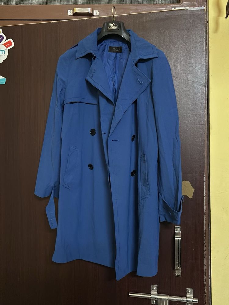 Blue Trench Coat