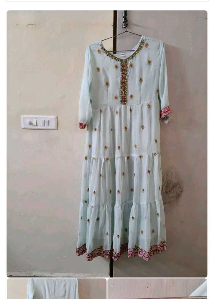 Beautiful Tiered Ethnic Gown