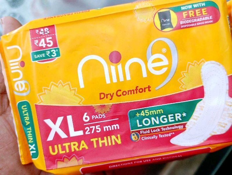10PKT ULTRATHIN PADS XL