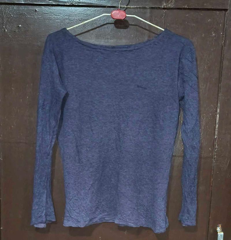 Cozy Blue Long Sleeve T-Shirt