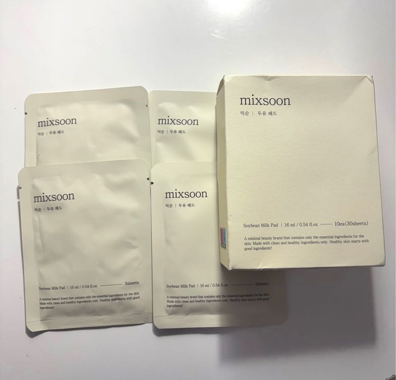 Mixsoon Soybean Milk Pad - 4ea(12 sheets)