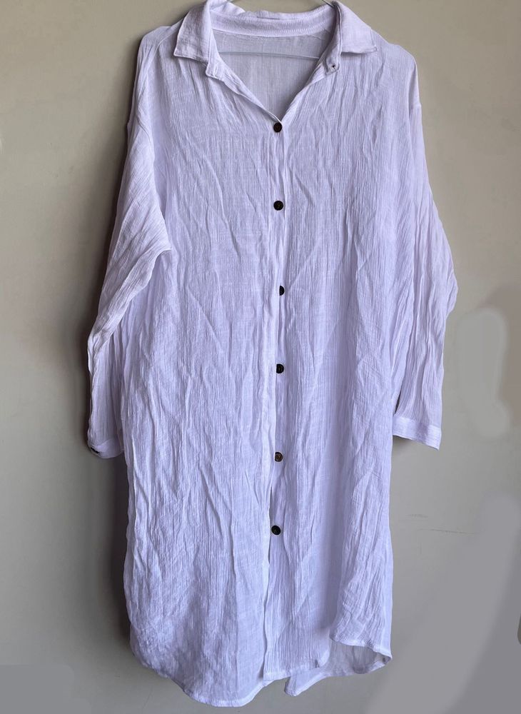 White Tunic Shirt/Dress