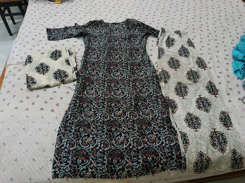 Women's Printed Kurta Set