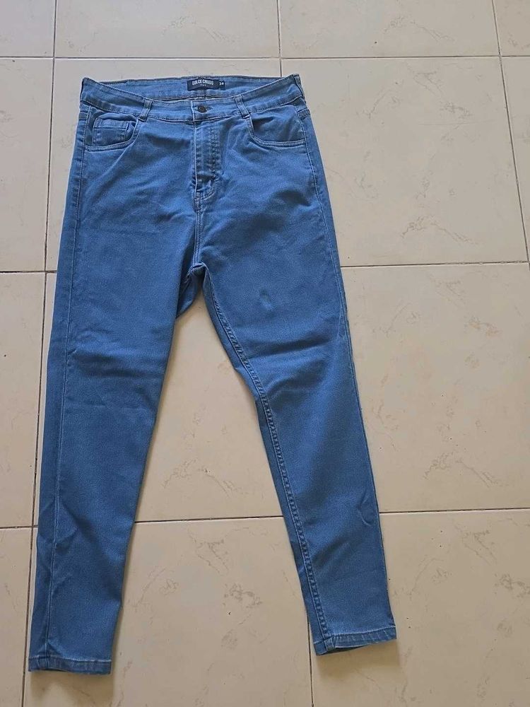Classic Blue Denim Jeans