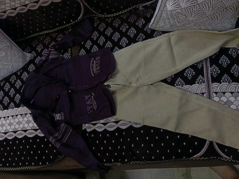 boys Casual Shirt and Jeans Setof 4ys old