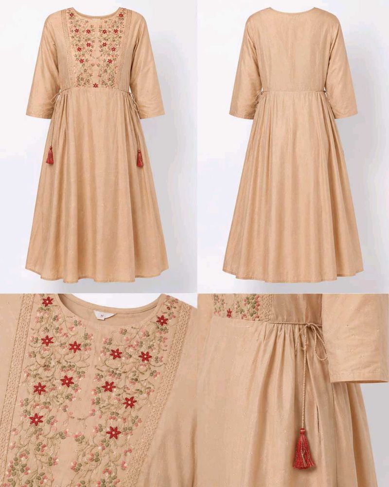 Elegant Embroidered Kurta