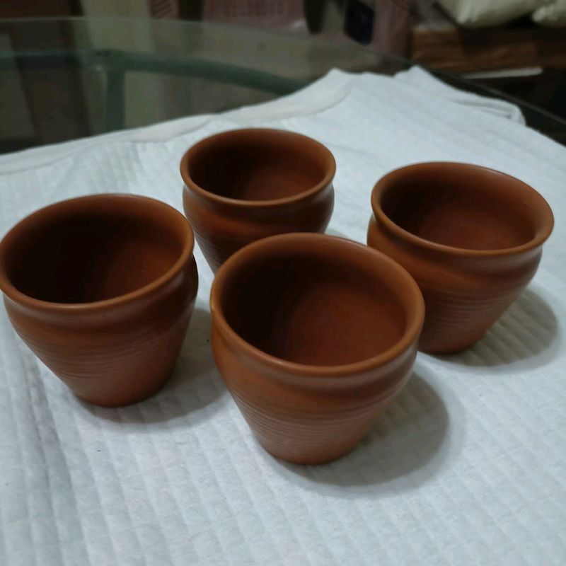 Kulhad Cups Set Of 4