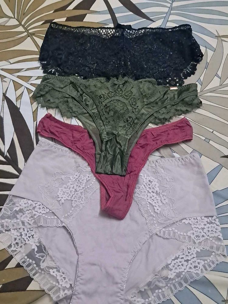 combo Of Four  Premium Imported Fabric  panty