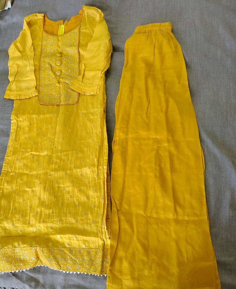 Vibrant Yellow dress