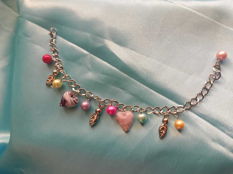Multi Colour Beads Bracelet 🌷