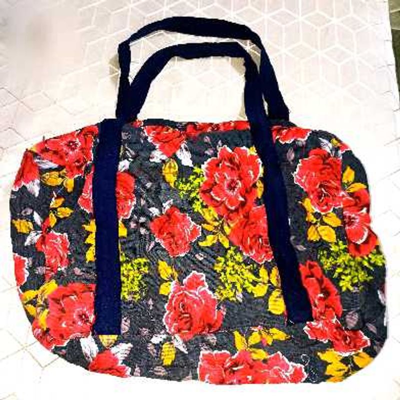 High quality Floral Duffle Large Bag