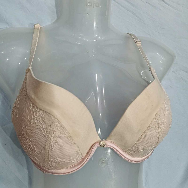 Lace😍 Trimmed Push-Up Bra