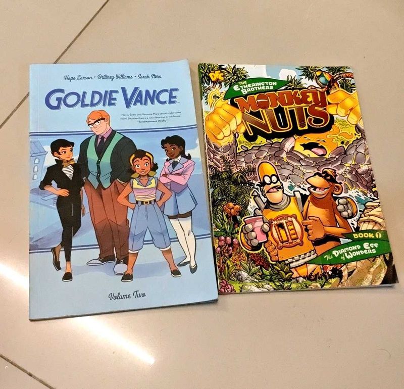 Goldie Vance &amp; Monkey Nuts Books