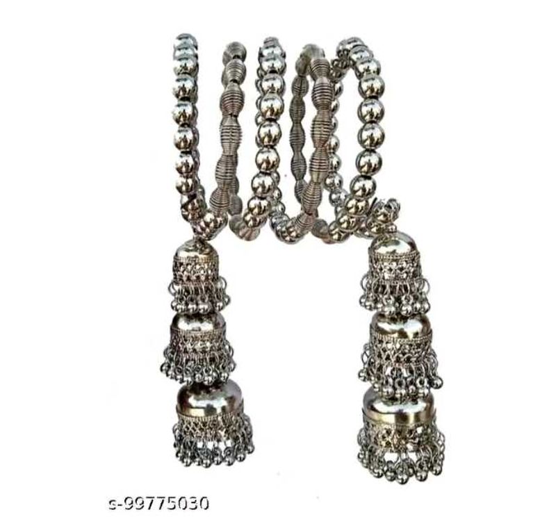 Traditional Oxidized Silver Bangles
