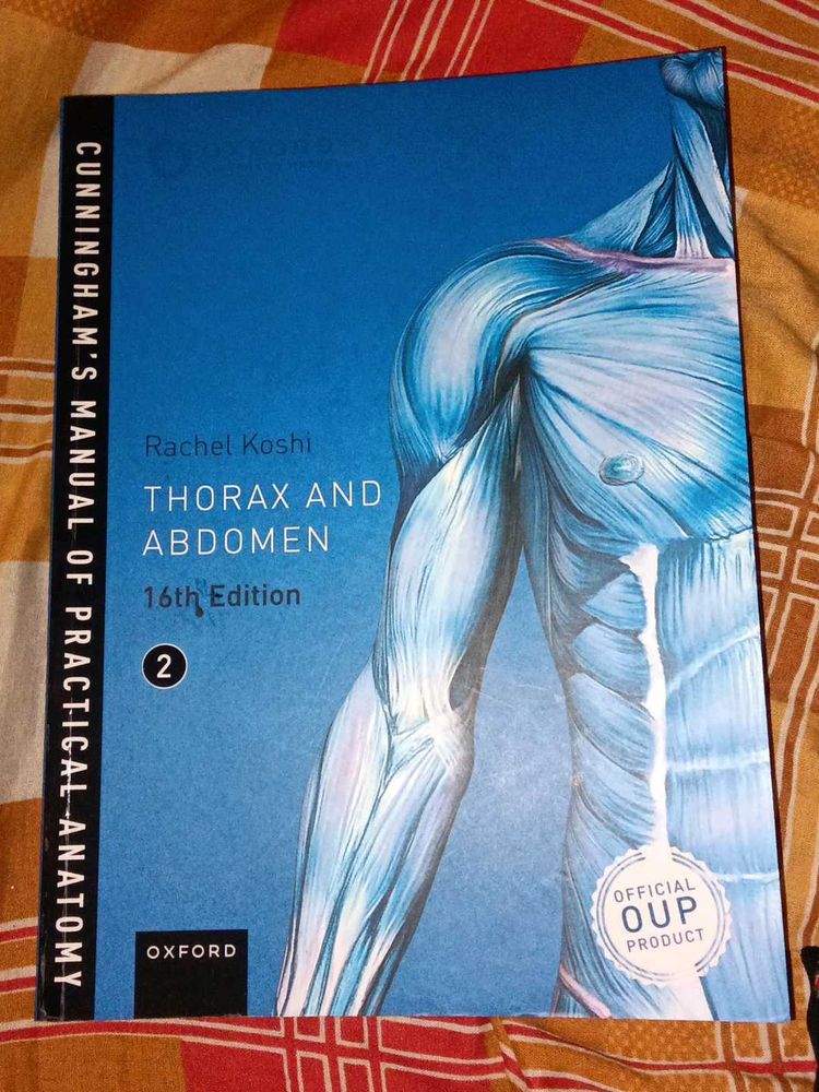 Books > Textbooks | Thorax and Abdomen Anatomy Book | Freeup
