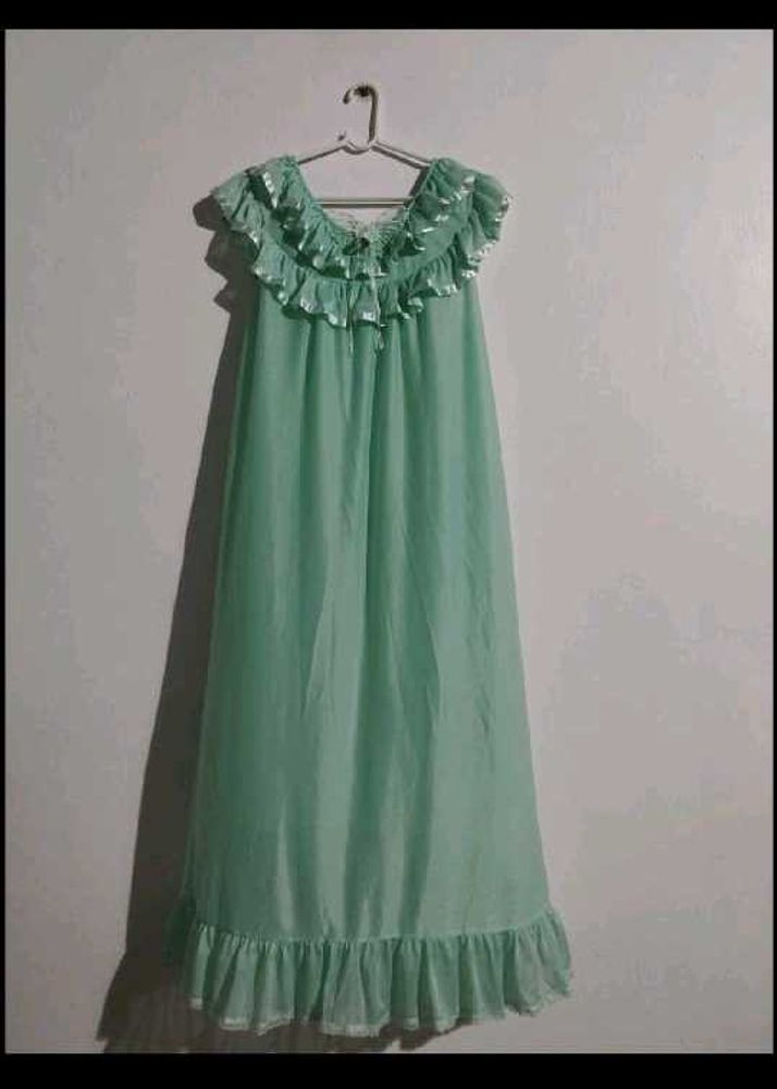 Vintage Mint Green Nightgown