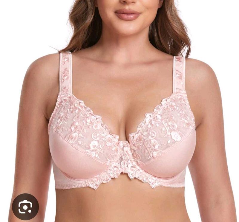 Pink Lace Bra