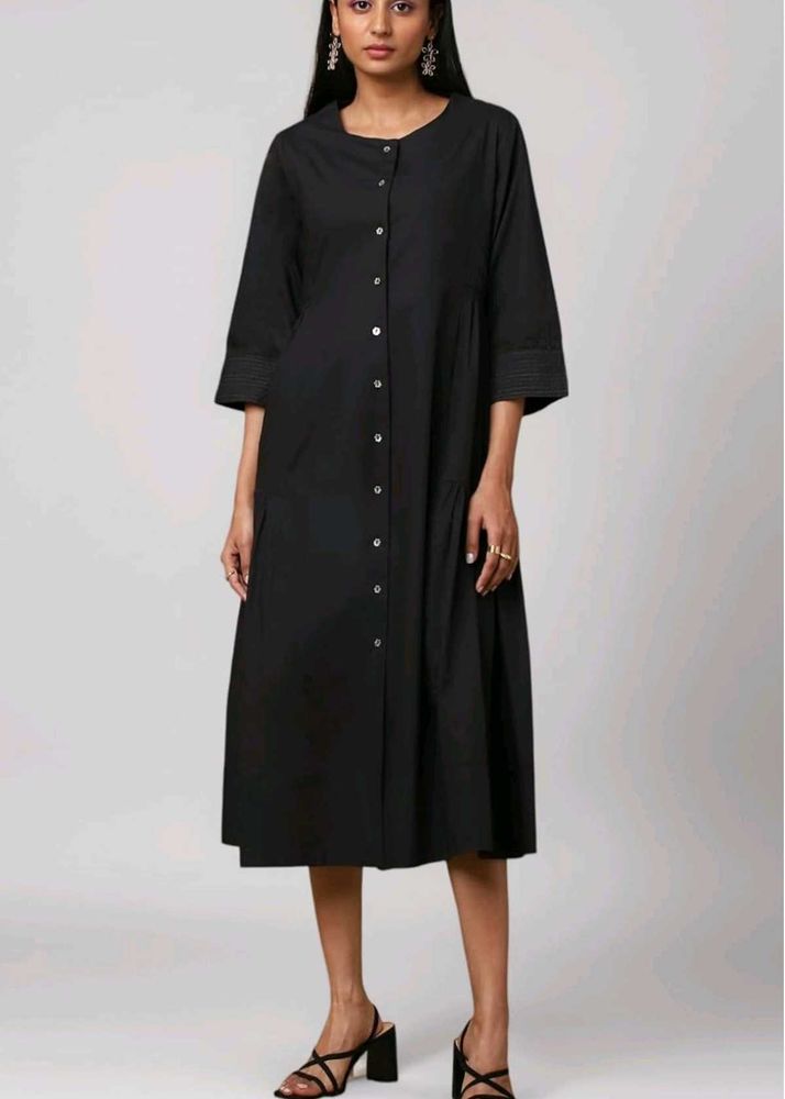 black casual nd outwear dress