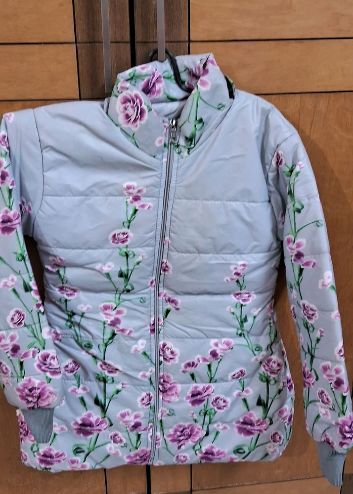 Brand New Floral Girls Jacket 8-10 Years