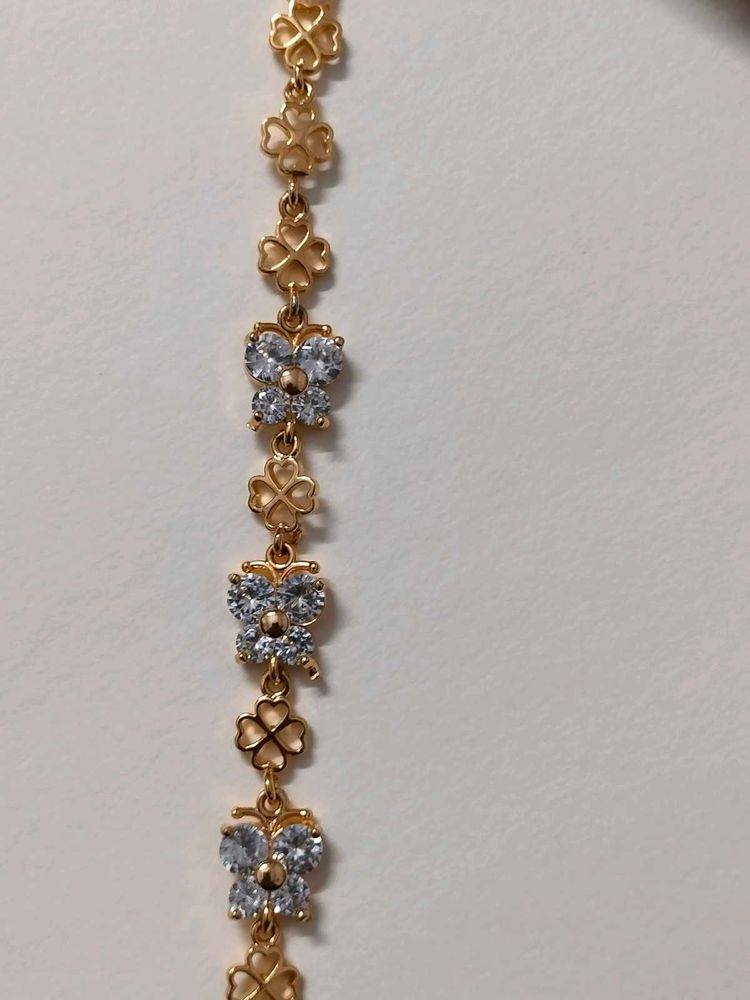 Butterfly &amp; Clover Bracelet