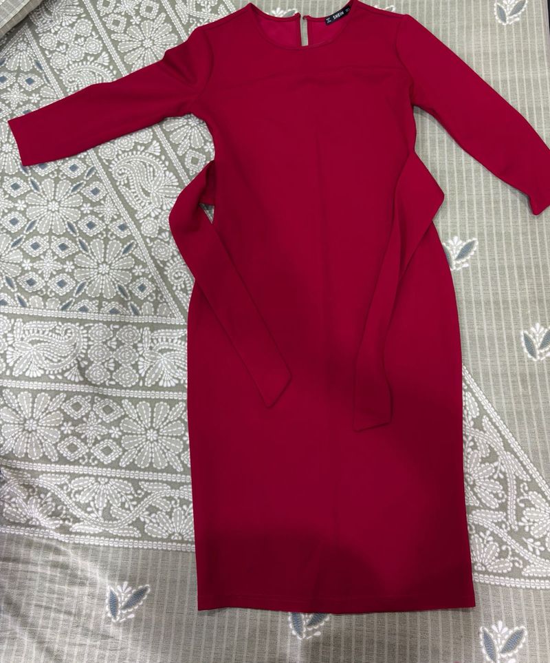 Red Shein Dress