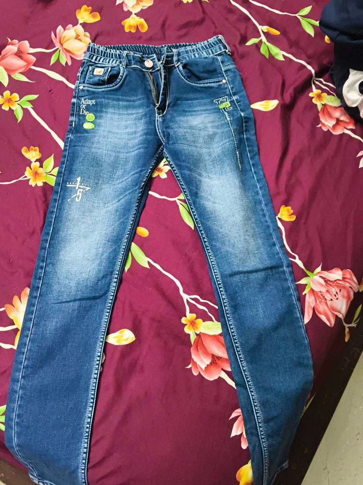 blue denim