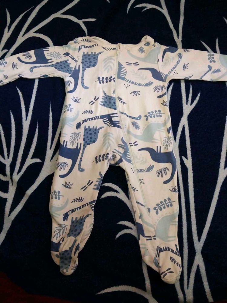Cute Dinosaur Footie Pajamas