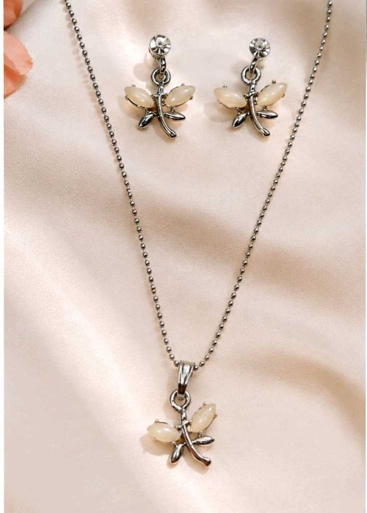 Dragonfly Necklace &amp; Earrings Set