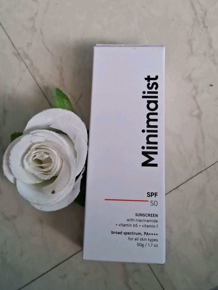 Minimalist Sunscreen