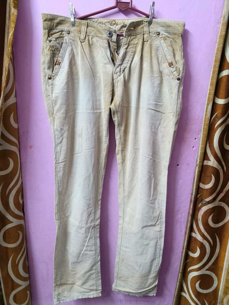 Men's Beige jeans