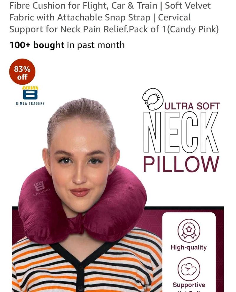 🚨 Brand New Travel Neck Pillow for Men &amp; Women🚨