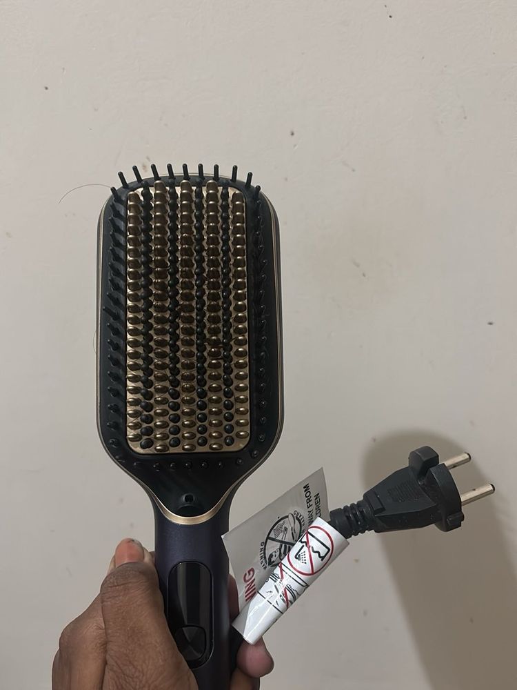 Electric Hair Straightening Brush