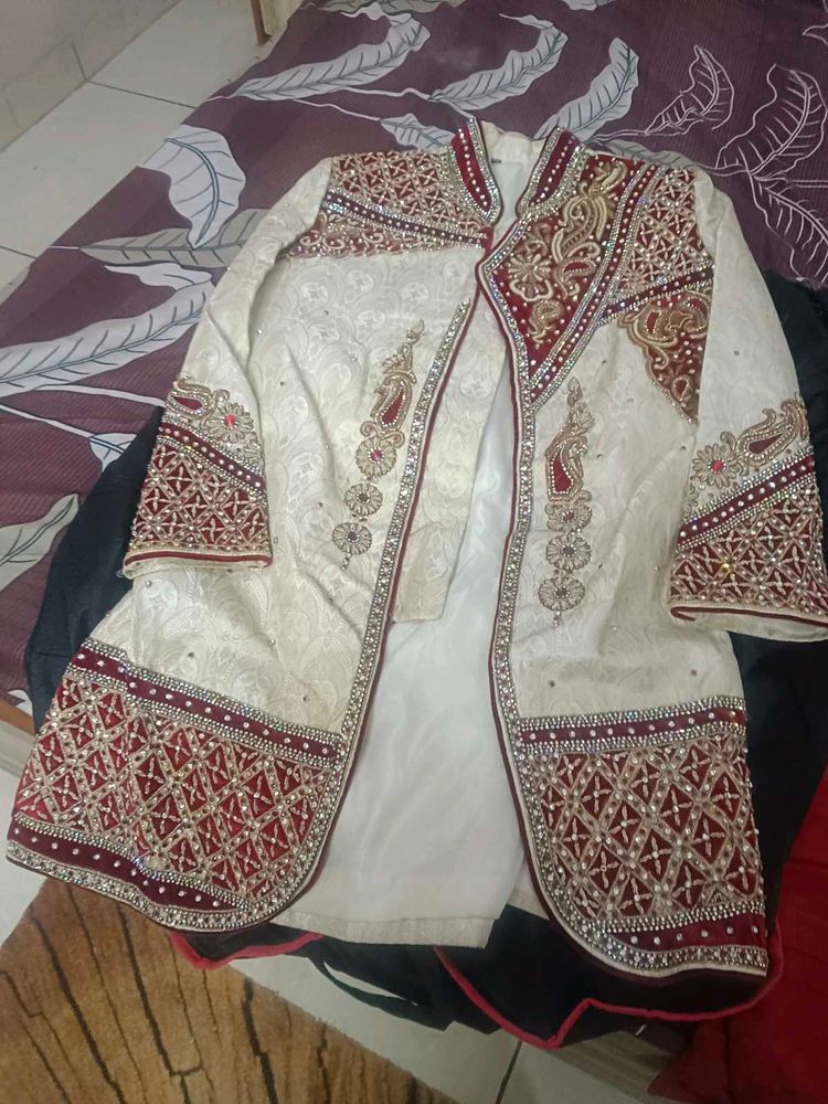 Embroidered Sherwani Set