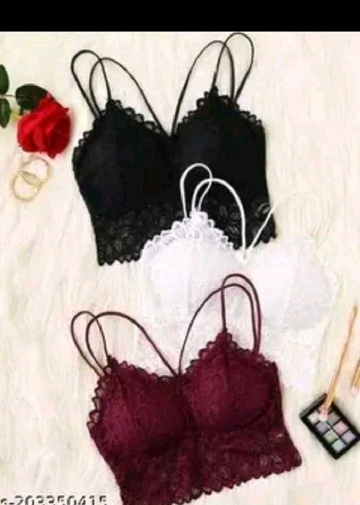 Lace Bralette Crop Top