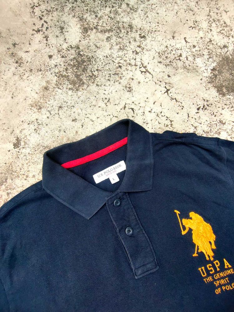 USPA Blue Polo T-Shirt