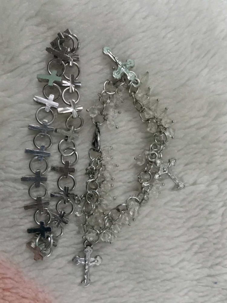 Beautiful Fancy Cross ✝️ Bracelets Combo