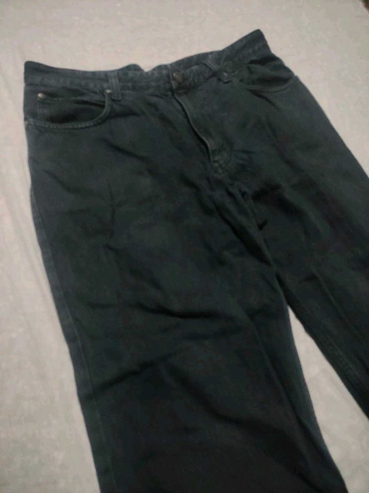 Black Denim Pants
