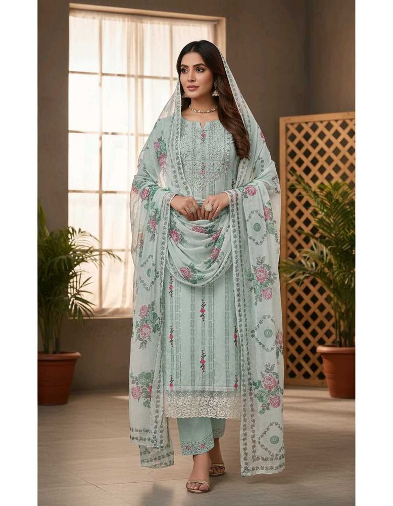 Kurta Set with Dupatta fabric