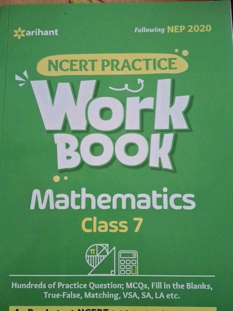 Arihant NCERT Practice Workbook Mathematics Class