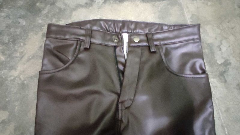 Faux Leather Pants