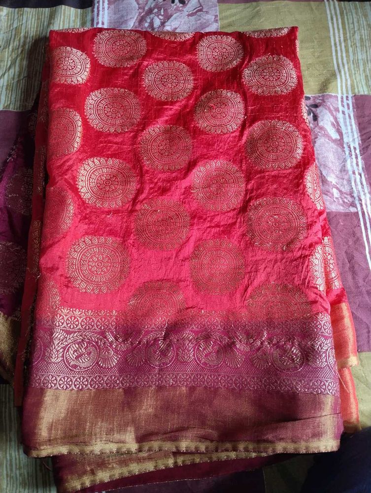 Chanderi silk saree